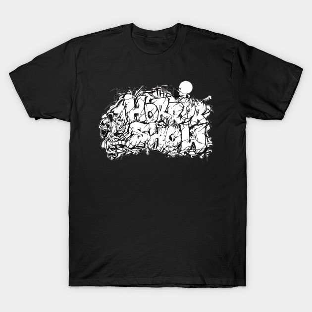 The Horror Show Channel Crew Throwback T-Shirt by TheHorrorShowChannel